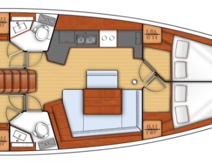 Oceanis 45 Plan